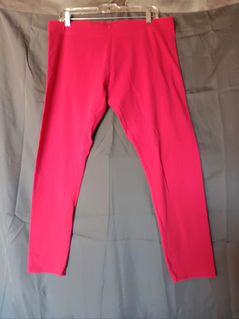 Faded Glory Red Stretch Leggings